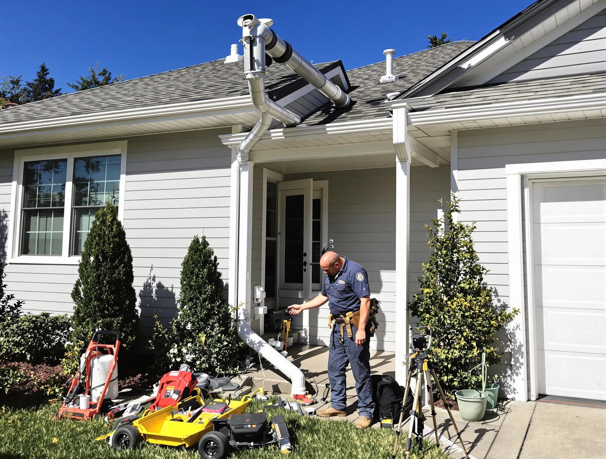 Downspout Repair in Wickliffe